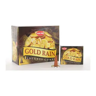 Gold Rain Aromalı Konik Tütsü