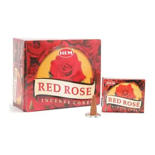 Red Rose Aromalı Konik Tütsü