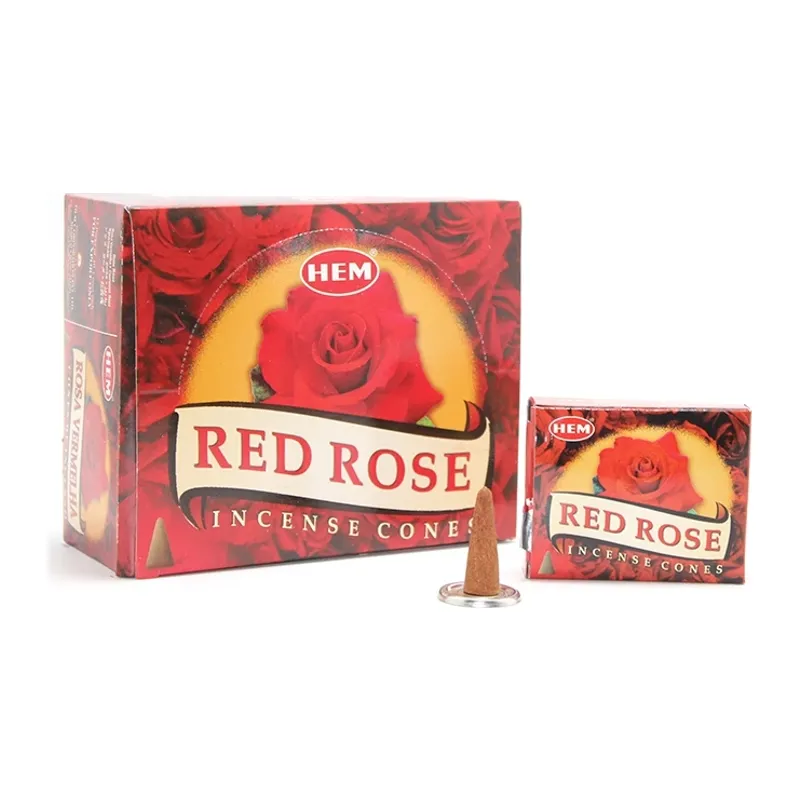 Red Rose Aromalı Konik Tütsü