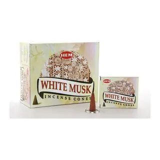 White Musk Aromalı Konik Tütsü
