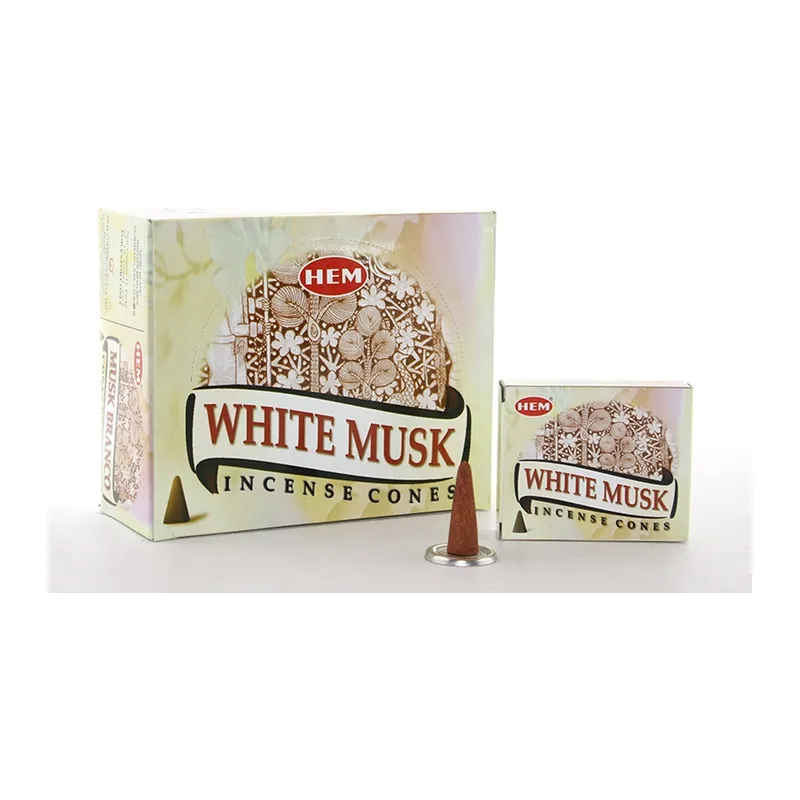 White Musk Aromalı Konik Tütsü