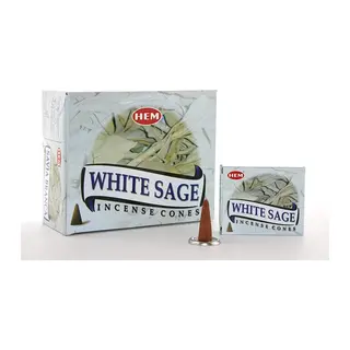 White Sage Aromalı Konik Tütsü