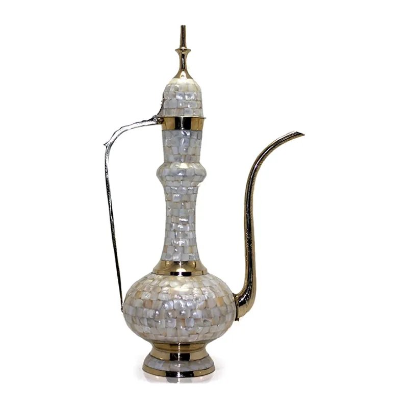 Pirinç Sedefli İbrik 100 Cm Ksk136