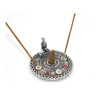 Metal Yuvarlak Budalı Tütsülük Ksk2189