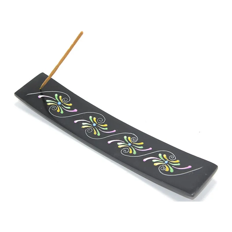 Obsidian Taşı Kayık Tütsülük Ksk2224