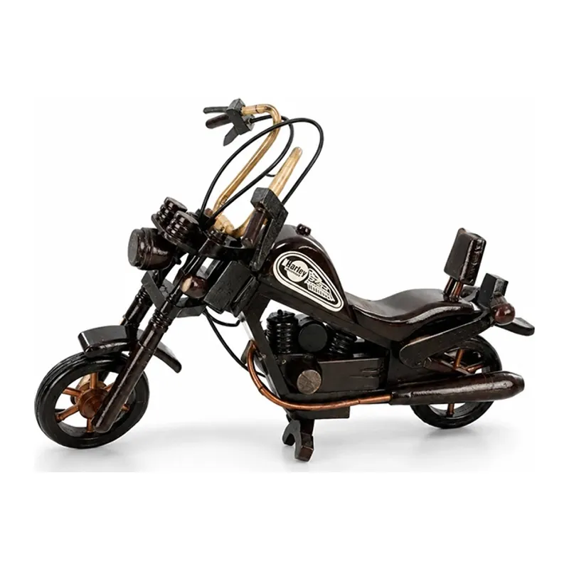 Dekoratif Ahşap Harley Motor Orta Boy No:1141