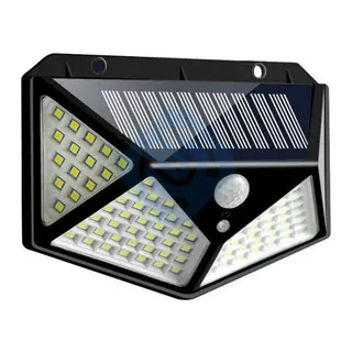 100 Led Dış Mekan Solar Aydınlatma Fotoselli Solar Lamba Hareket Sensörlü