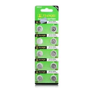 TıanQıu Ag10 Lr1130/389 Alkalin 10'lu Düğme Pil