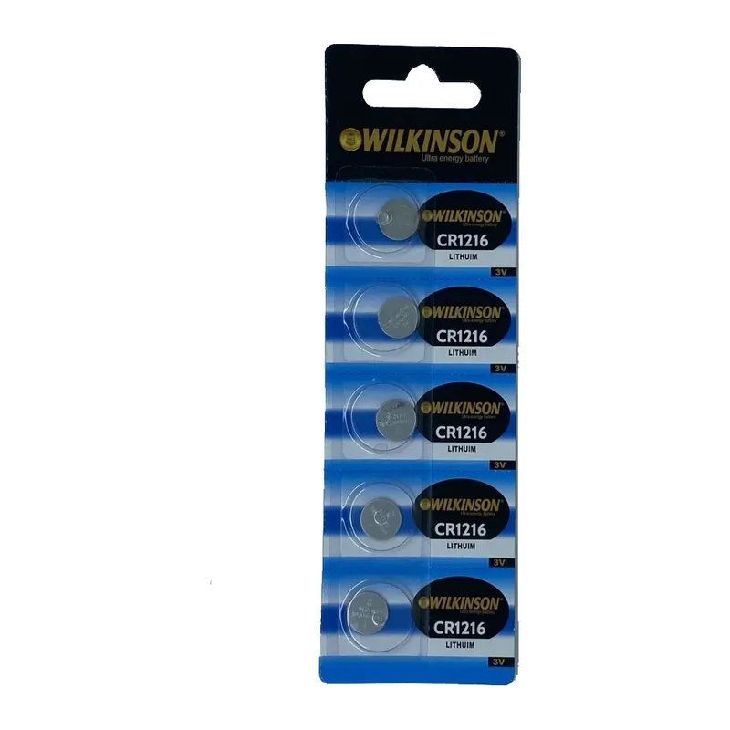 Wılkınson 1216 3v Lityum Düğme Pil 5'li Paket