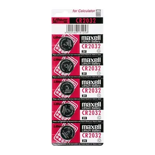 Maxell Cr2032 3v Lityum Düğme Pil 5'li Paket