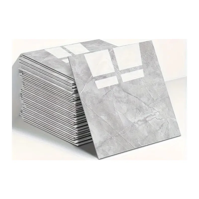 Gri Mermer Desen Duvar Sticker (30*30)