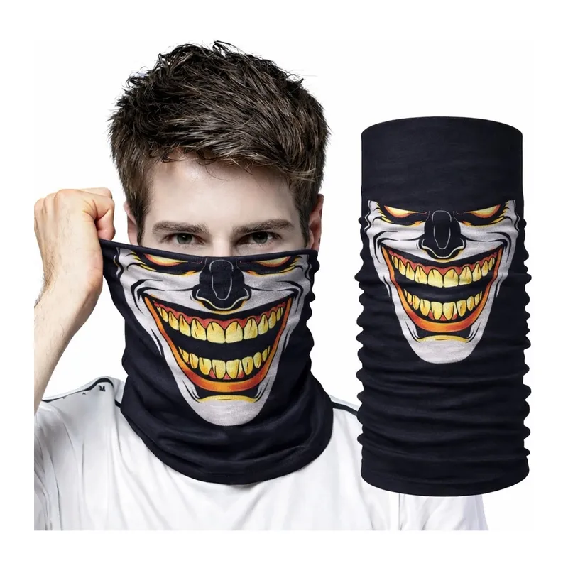 Joker Gülüşlü Baf Maske – Çok Amaçlı Boyunluk Bandana 3 No
