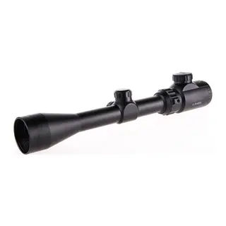 Spike 3-9x40 Zoomlu Çıft Işıklı Av Tüfeği Dürbünü Silah Montaj Kelepçeli