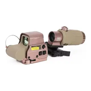 Nikula 558-g43 Xps2 Hedef İşaretleyici Red Dot - Holografik Nişangâh, 5x Büyütmeli Set Çöl Rengi