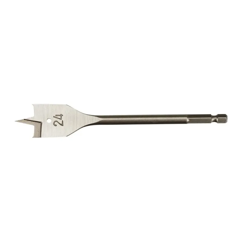 Yaprak Tip Ahşap Matkap Ucu 22x405mm - Hex Saplı