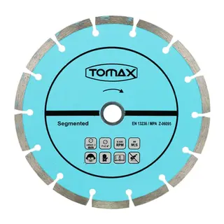 Segmentli Elmas Beton Kesici Disk - 115x2,0x22