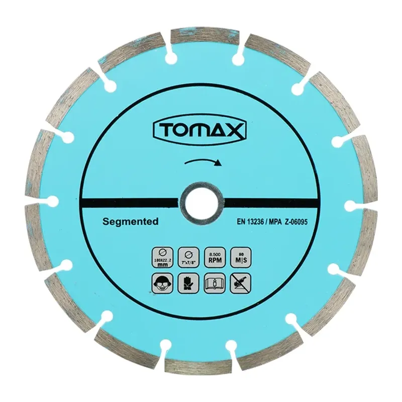 Segmentli Elmas Beton Kesici Disk - 115x2,0x22