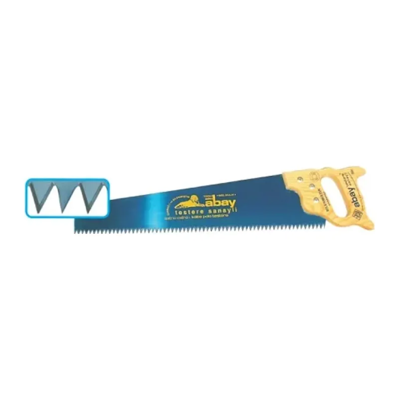Mavi Çelik Klipsli Testere 50 Cm - Ahşap Sap