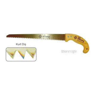 Kurt Diş Bağ Testere 35 Cm - Ahşap Sap