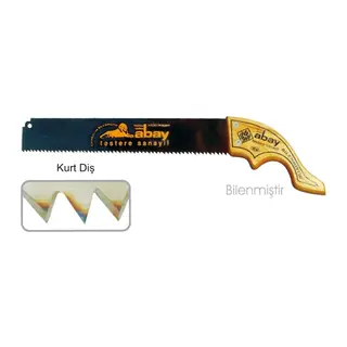 Kurt Diş El Testere 38 Cm - Ahşap Sap