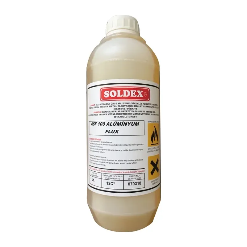 Asf-100 Alüminyum Flux Lehim Suyu - 250 Ml