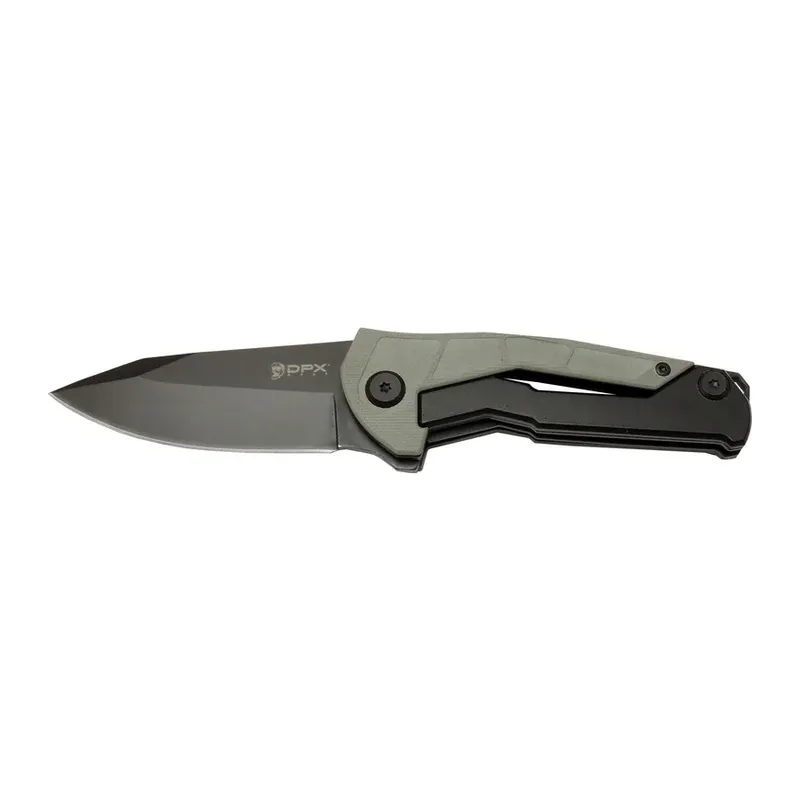 Dpxgear Sugga 915b Grn Siyah Kamp / Outdoor Çakı 17,5cm - Yarı Otomatik, Kemerlikli, Kutulu