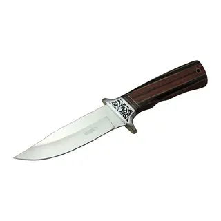A058-1 Kamp Bıçağı 26,5 Cm - Ahşap Sap, Kılıflı