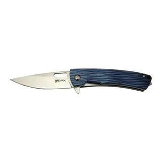 Dpx Gear Aculus F004 Bl Mavi Kurtarma / Kamp Çakı 18cm - Yarı Otomatik, Cam Kırma Aparatlı, Kemerlikli, Kutulu