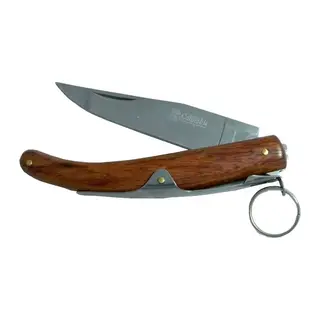 Okapi Gc2079a Kahverengi Cep Çakısı 20cm - Manuel, Ahşap Sap