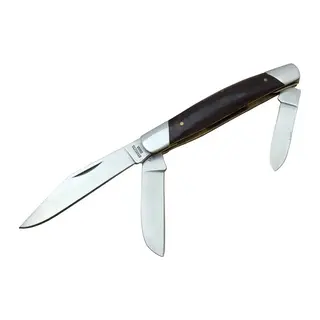 K-15 Falkon Üç Ağızlı / Üçlü Çakı 18 Cm - Ahşap Saplı, Manuel