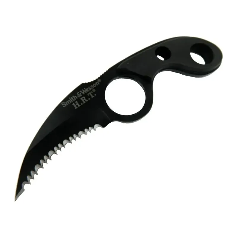 W Hrt2 Tırtıklı Karambit 17 Cm - Özel Kılıflı