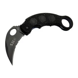 X14 5.11 Siyah Karambit Koleksiyon Çakı 16 Cm - Plastik Sap
