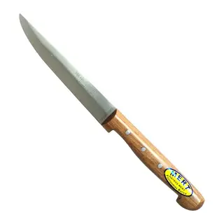 Paslanmaz Bursa Sebze Bıçağı 11 Cm, Ahşap Sap