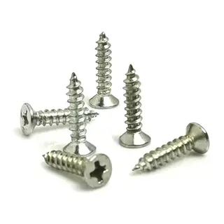 Klips, Menteşe, Ayak, Ağaç, Sunta Vidası 3x13 Mm - Nikel 100 Adet