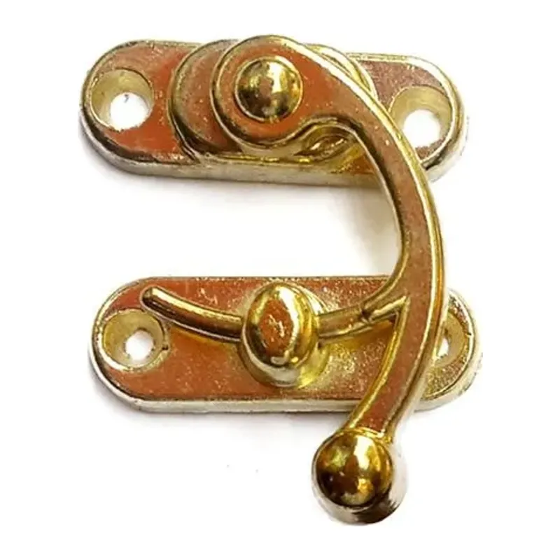 Yay Gözü, Ahşap Kutu Klipsi - Minik 20x24 Mm, Sarı, 100 Adet