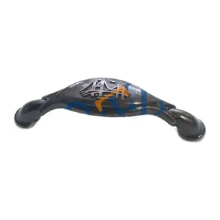 Dekoratif Zamak Boğaziçi Kulp - 64mm, Eskitme, 1 Adet