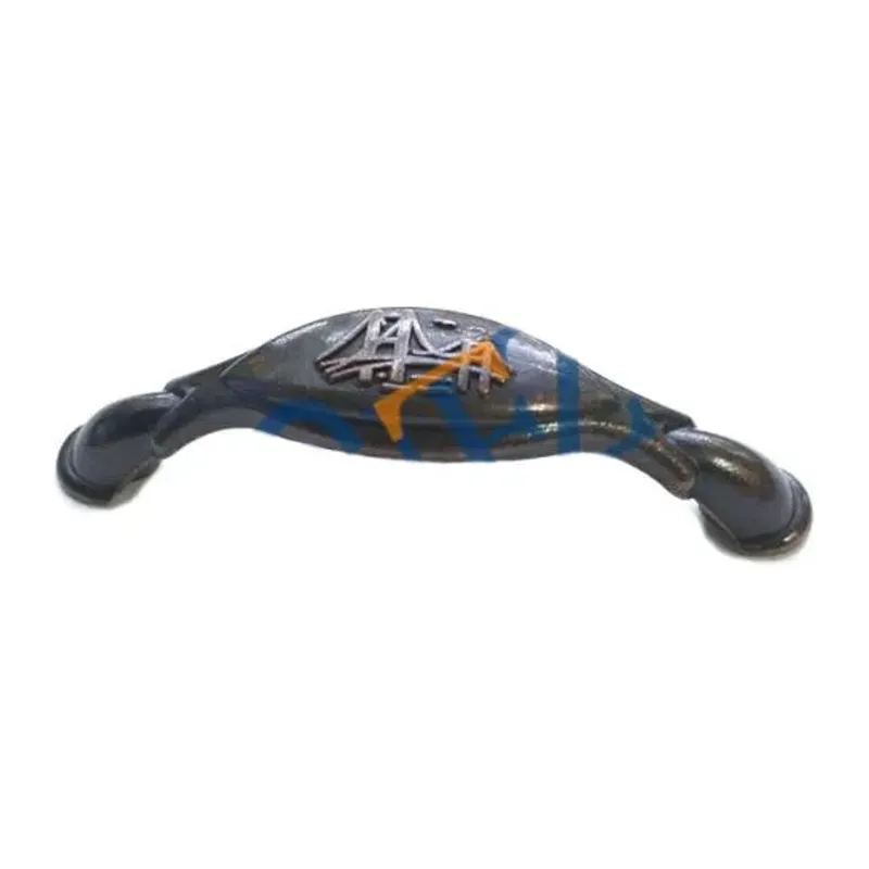 Dekoratif Zamak Boğaziçi Kulp - 64mm, Eskitme, 100 Adet