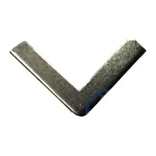 Kitap, Kapak, Menü, Albüm Köşesi, Orta - 18x32mm, Nikel, 20 Adet