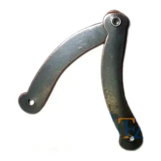 Sandık, Kutu Makası 8,5 Cm - Küçük, Eskitme, 1 Adet
