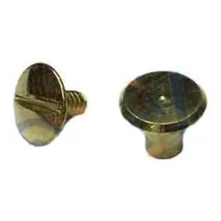 Cilt Menü, Katalog, Kartela Vidası, 6 Mm - Sarı, 1 Adet