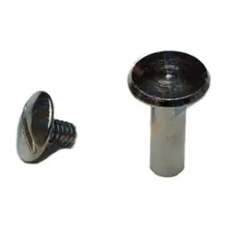Cilt Menü, Katalog, Kartela Vidası, 13mm - Nikel, 100 Adet
