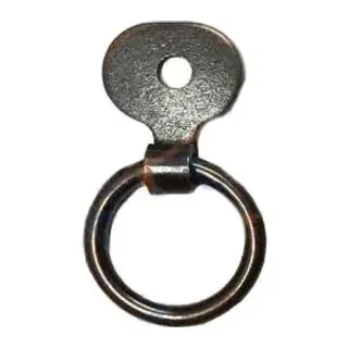 Halkalı Tablo, Çerçeve Askısı, Küçük, 15x28mm, Eskitme - 1 Adet