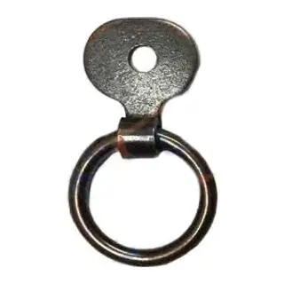 Halkalı Tablo, Çerçeve Askısı, Küçük, 15x28mm, Eskitme - 100 Adet