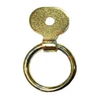 Halkalı Tablo, Çerçeve Askısı, Küçük, 15x28mm, Sarı - 100 Adet