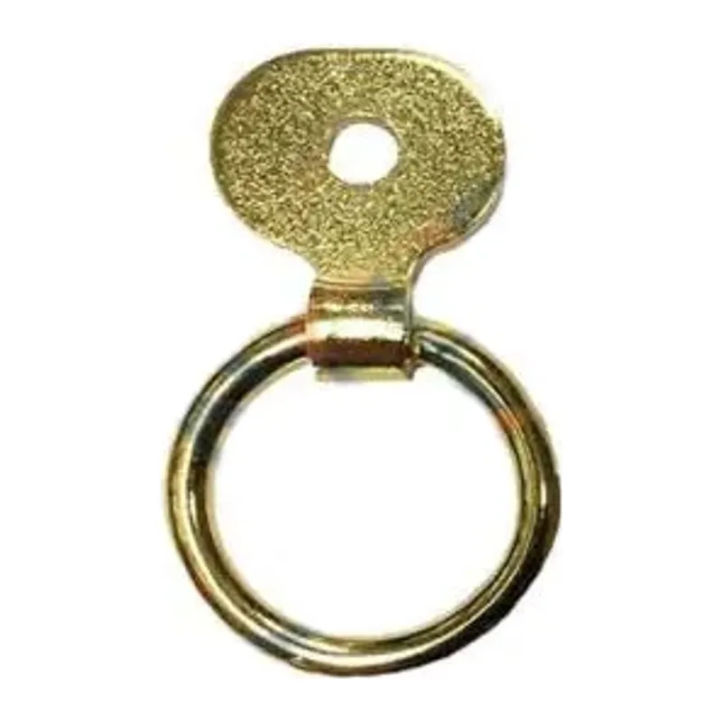 Halkalı Tablo, Çerçeve Askısı, Küçük, 15x28mm, Sarı - 100 Adet
