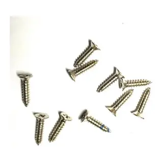 Klips, Menteşe, Ayak, Ağaç, Sunta Vidası 2,2x9,5mm - Nikel 100 Adet