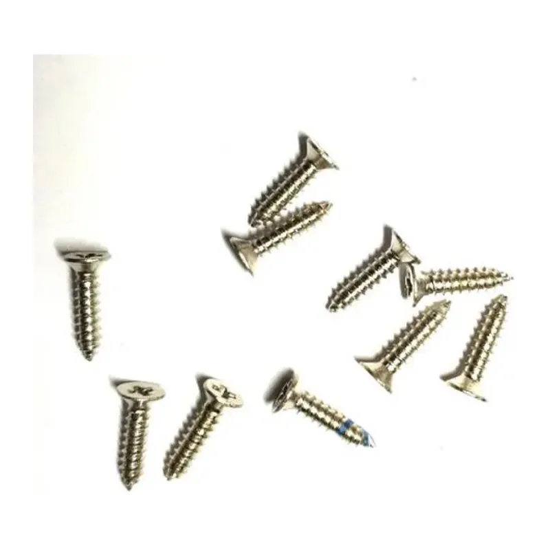 Klips, Menteşe, Ayak, Ağaç, Sunta Vidası 2,2x9,5mm - Nikel 100 Adet
