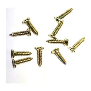Klips, Menteşe, Ayak, Ağaç, Sunta Vidası 2,2x9,5mm - Sarı 1000 Adet