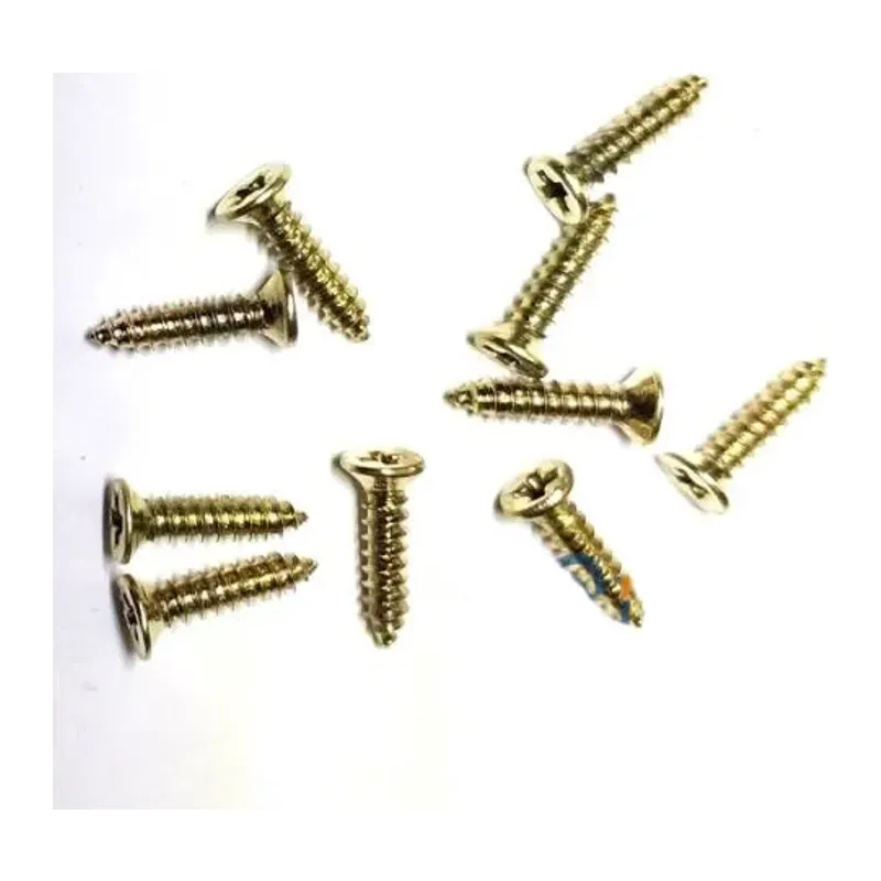 Klips, Menteşe, Ayak, Ağaç, Sunta Vidası 2,2x9,5mm - Sarı 1000 Adet