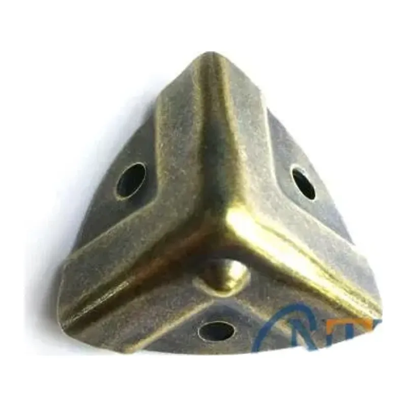 Dekoratif, Kutu, Sandık Köşesi - 35x22 Mm, Küçük, Antik, 1 Adet